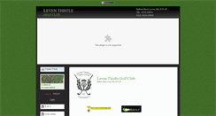Desktop Screenshot of leventhistlegolf.madasafish.com