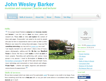 Tablet Screenshot of johnwesleybarker.madasafish.com